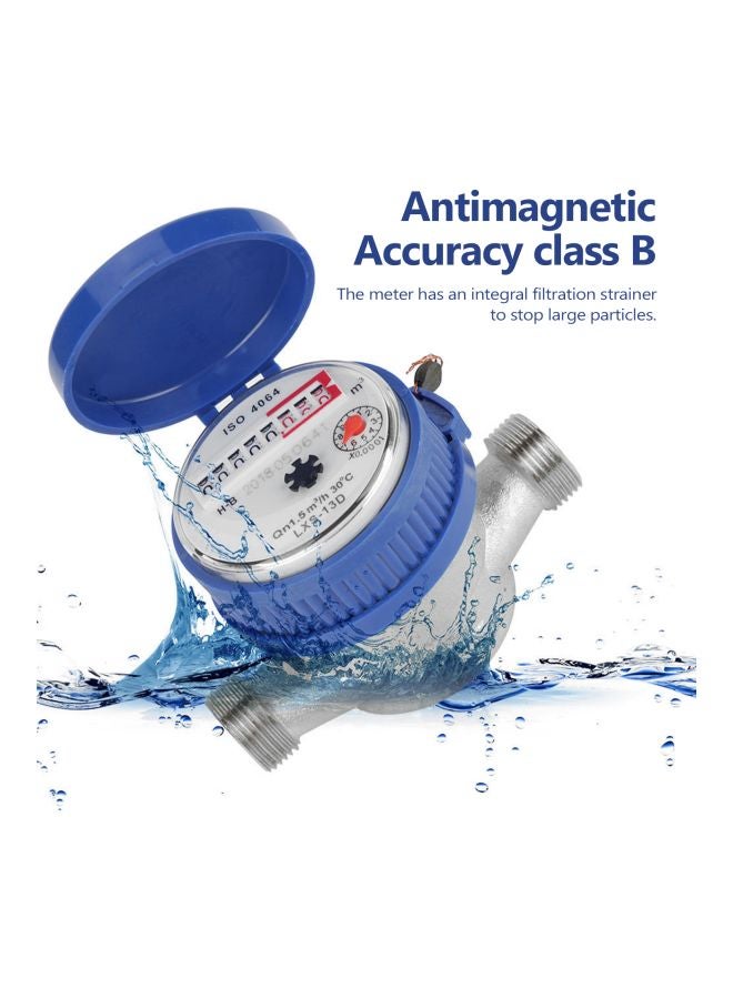 TS - Intelligent Water Meter Blue/Grey 12x8x8.50centimeter - Image 1