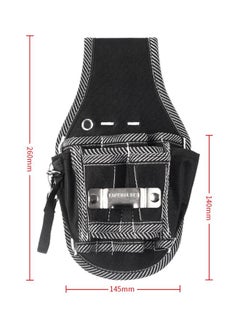 Generic Electrician Waist Pocket Tool Bag Black/White  - Image 3