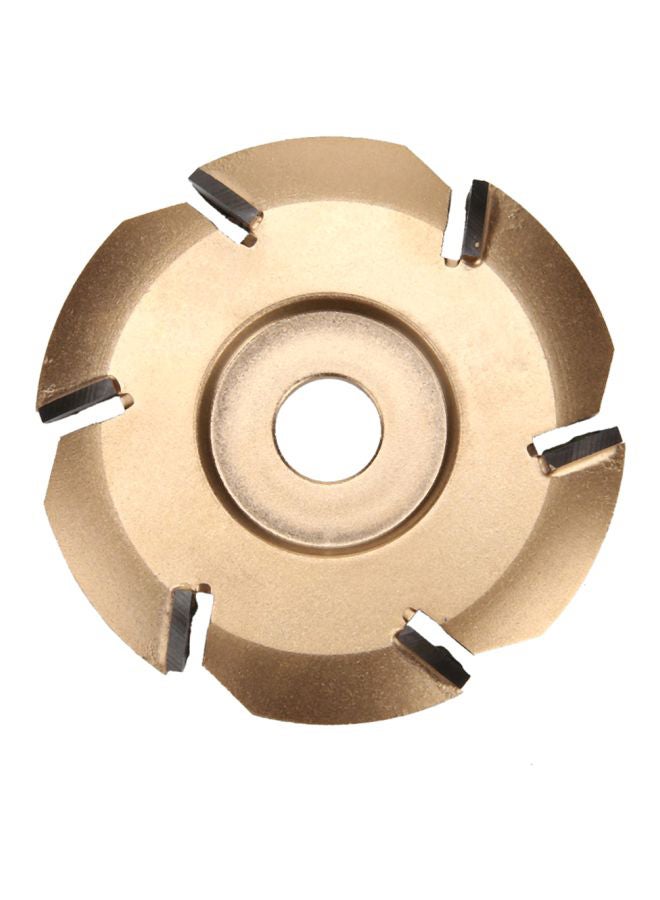 Six Tooth Woodworking Milling Tool Gold  - Image 1