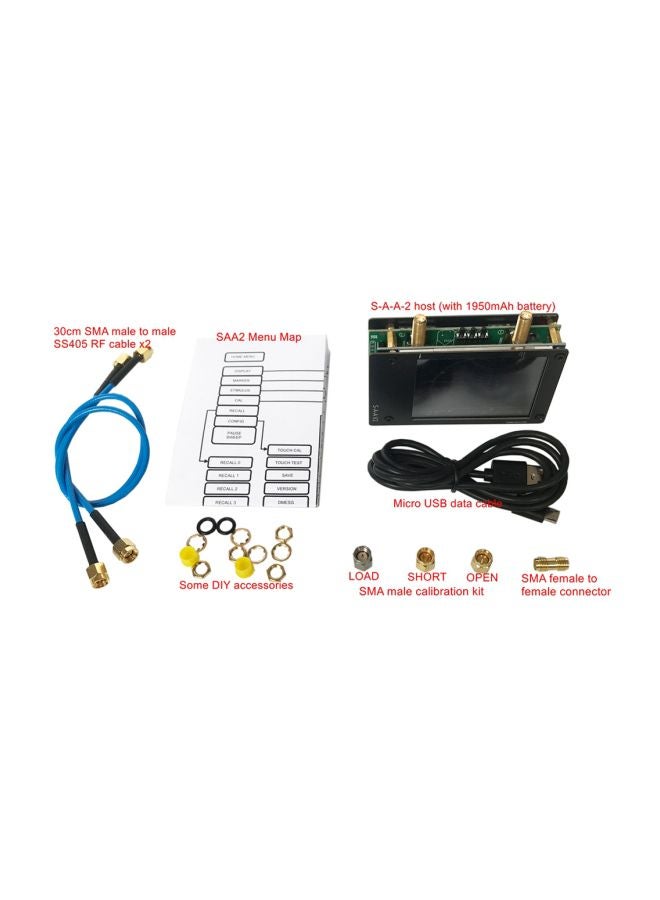 3G Vector Network Analyzer Black 17x3.50x10cm  - Image 3