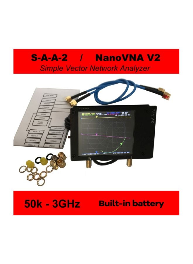 3G Vector Network Analyzer Black 17x3.50x10cm  - Image 4