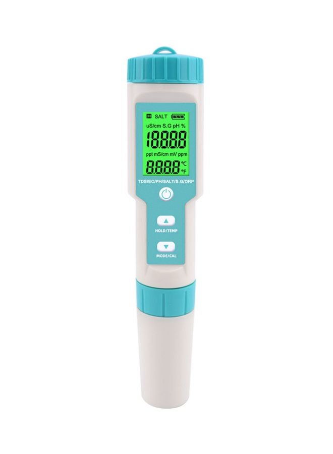 7-In-1 Pocket Water Quality Tester White/Blue  - Image 1