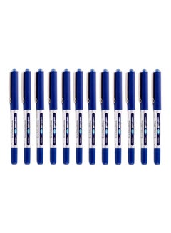 Mitsubishi 12-Piece Uni-Ball Eye Gel-Ink Pen Set Blue/White 