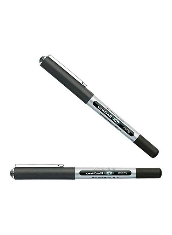 Mitsubishi 12-Piece Uni-Ball Eye Micro Gel-Ink Pen Set Black/Grey - Image 2