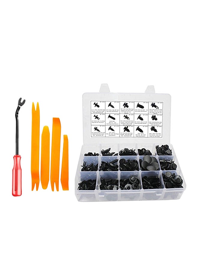 Generic 300-Piece Bumper Buckle Moulding Clip Kit
