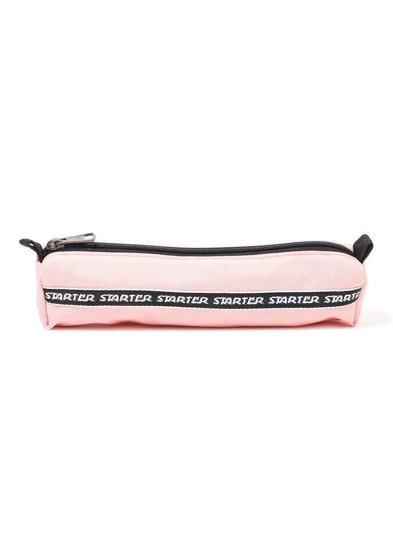 STARTER Girls Logo Slim Pencil Case Pink - Image 1