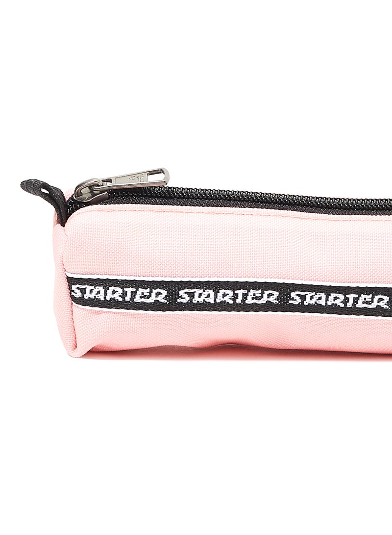 STARTER Girls Logo Slim Pencil Case Pink - Image 3