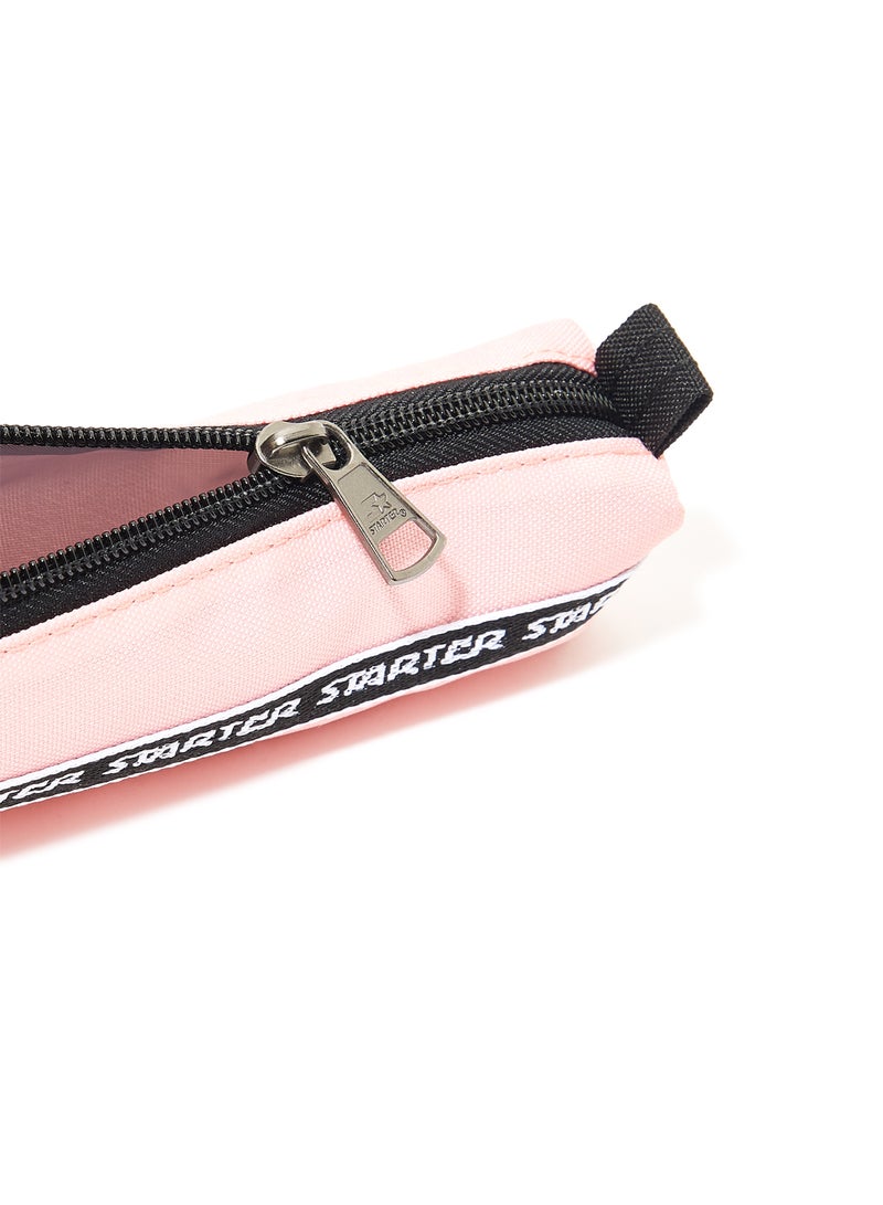 STARTER Girls Logo Slim Pencil Case Pink - Image 4