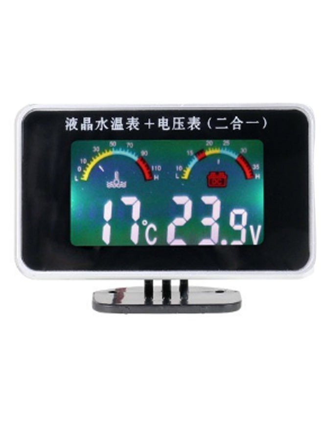 Generic LCD Digital Display Car Water And Temperature Meter