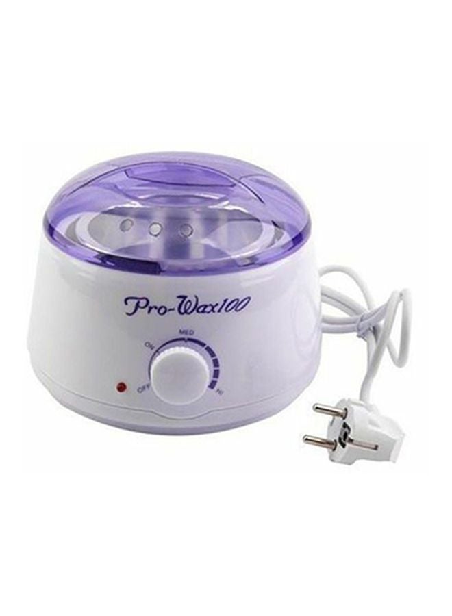 Pro-Wax100 - Salon Spa Wax Heater White/Purple - Image 1