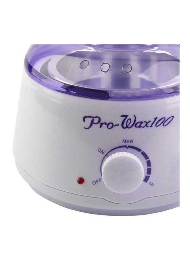 Pro-Wax100 - Salon Spa Wax Heater White/Purple - Image 1