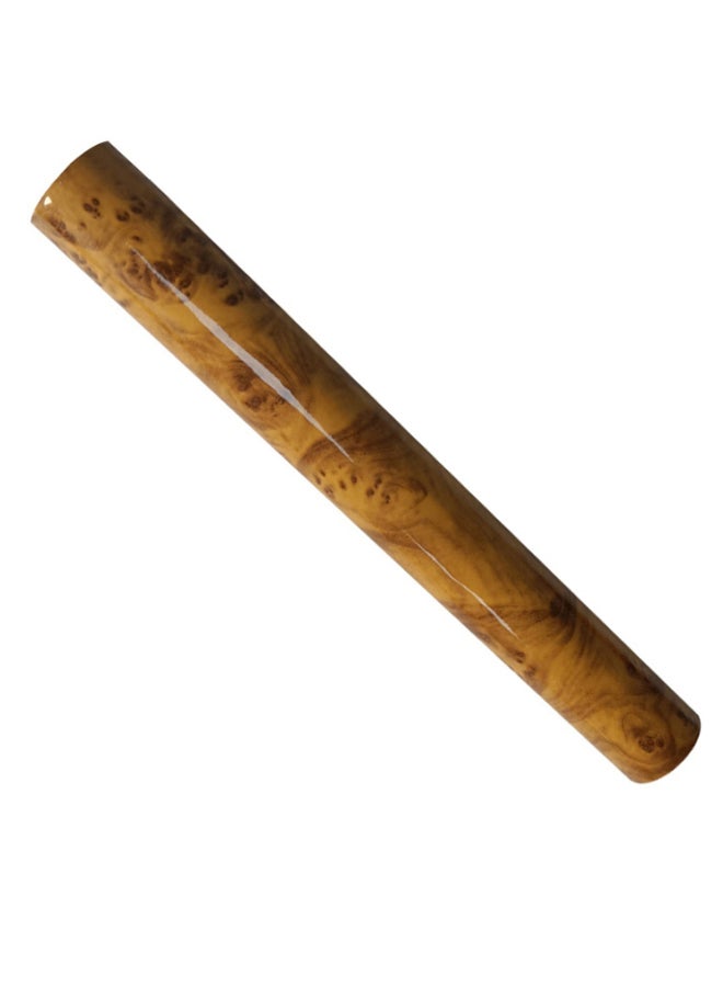 Glossy Wood Grain Texture Car Interior Sticker - Image 1