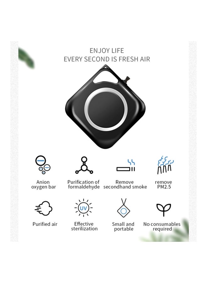 Portable Air Purifier 0.1W E11915-A Black
