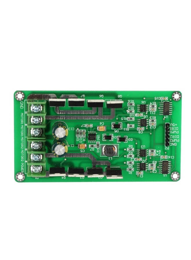 Dual Motor Driver Board Module Green/Black  - Image 3