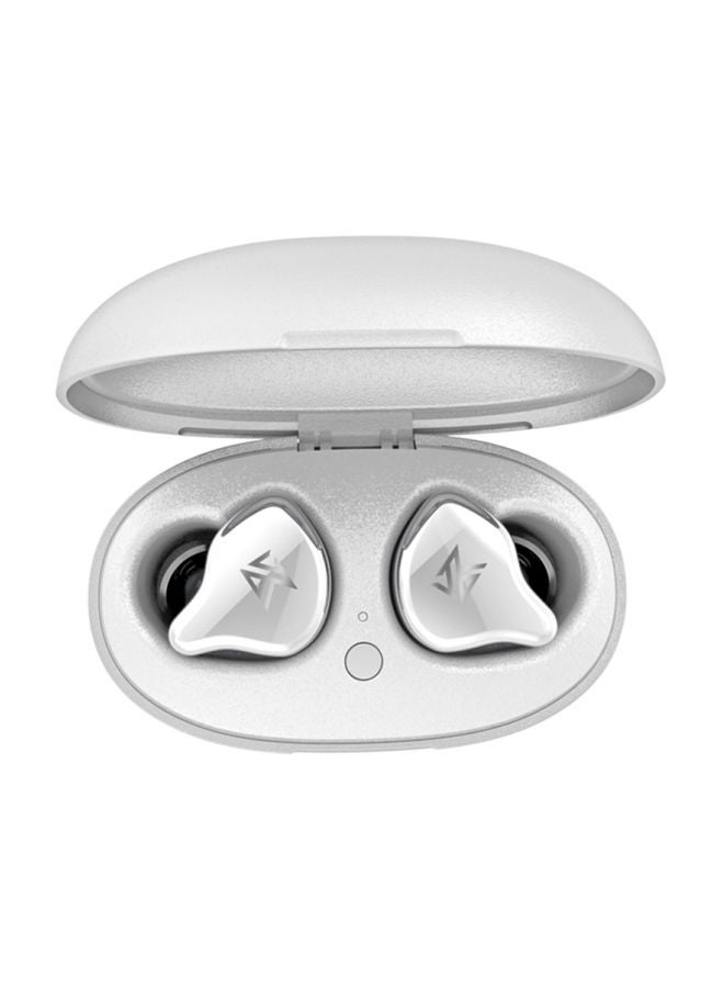 KZ Bluetooth In-Ear Earbuds With Case White - Image 1