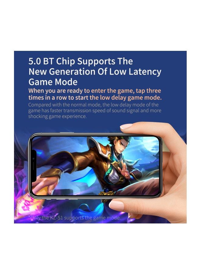 KZ Bluetooth In-Ear Earbuds With Case White - Image 3