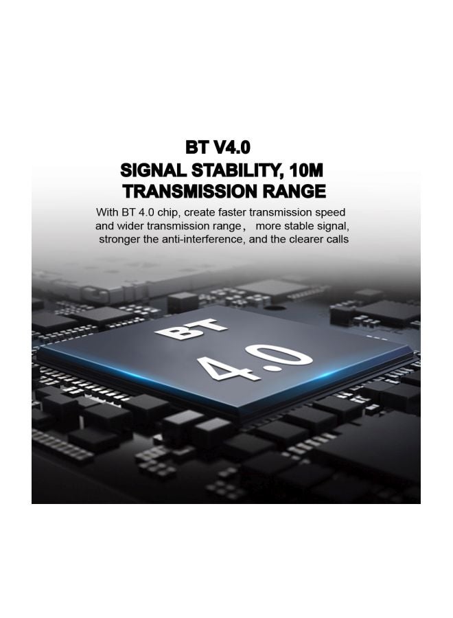 فاينبلو سماعة أذن بالبلوتوث F-V6 أبيض - Image 2