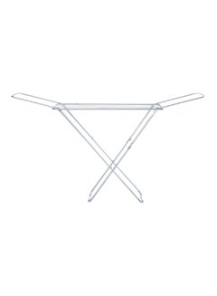 Lux Folding Clothes Drying Rack Silver 128x60centimeter  - Image 3