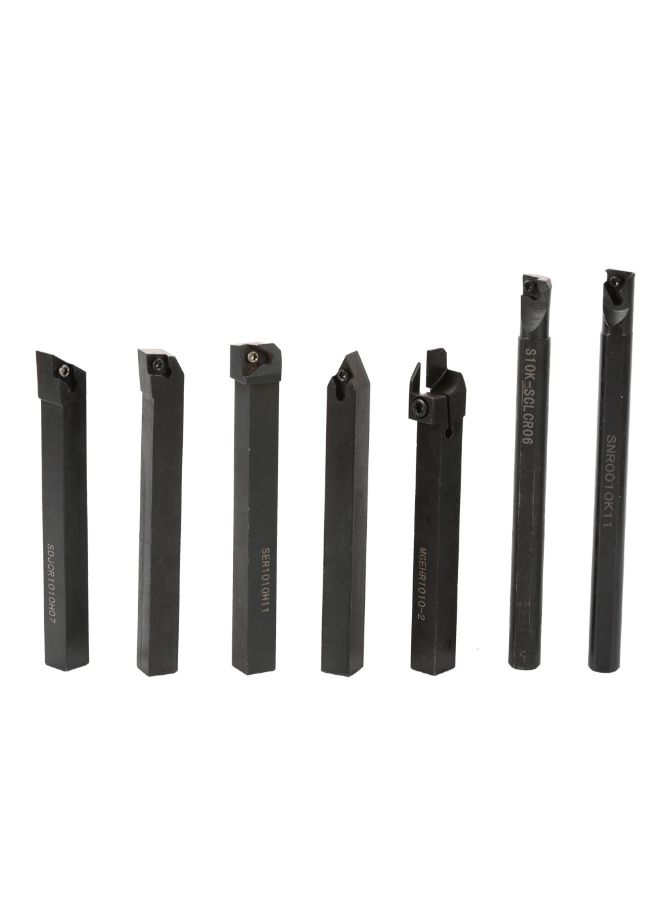 طقم أدوات خراطة دوارة متعددة الوظائف من الكربيد الصلب مكون من 21 قطعة . متعدد الألوان 22سم  - Image 2