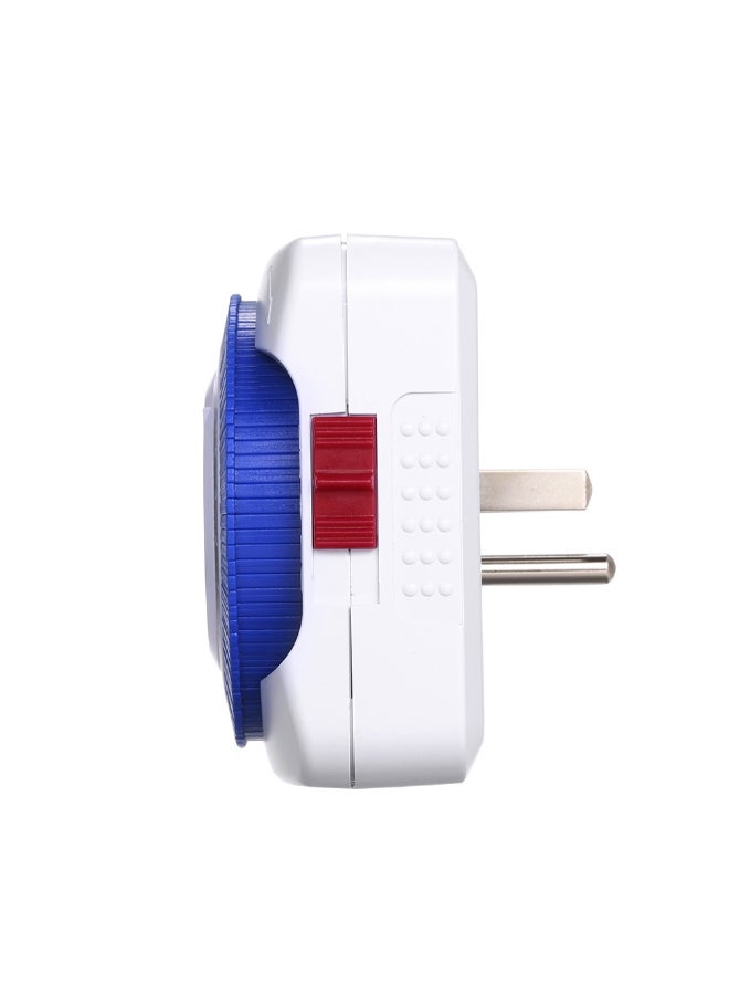 24 Hour Plug-In Timer White/Blue 16centimeter  - Image 2