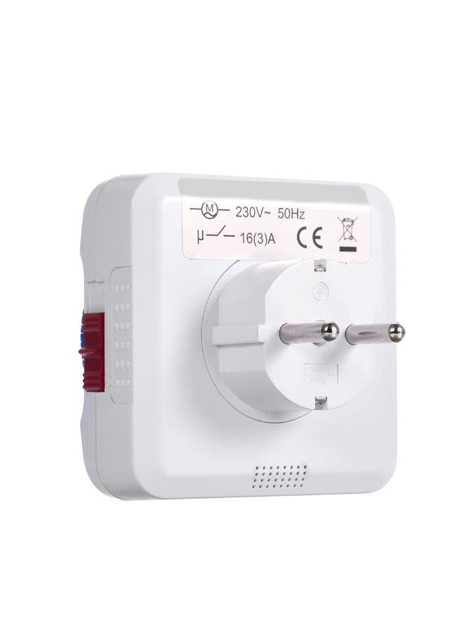 Plug-In Timer Mechanical Switch White/Blue 3.15 x 3.15inch  - Image 3