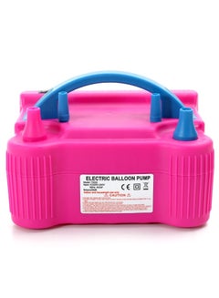 Generic 600W Electric High Power Two Nozzle Air Blower Pink/Blue 20.5cm  - Image 2
