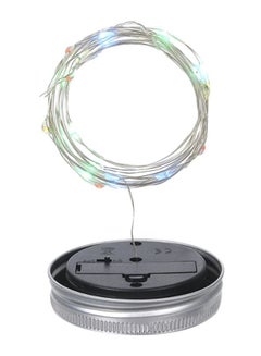 MASON Solar Starry Fairy Jar Outdoor Light Sliver/Black 15cm  - Image 1