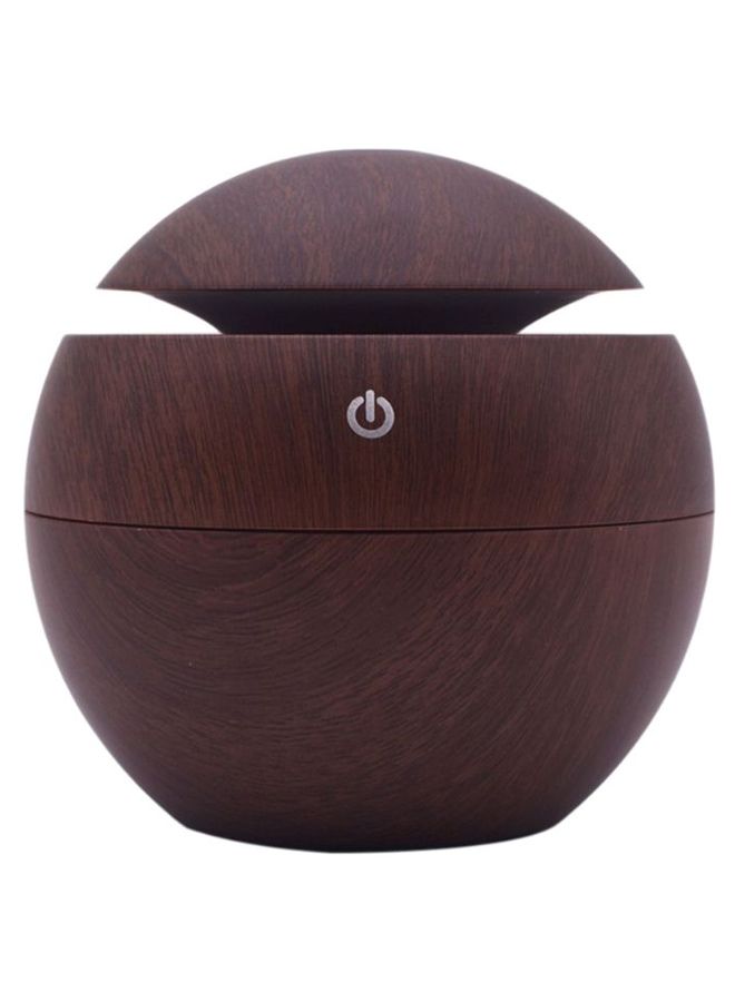 ماركة غير محددة جهاز ترطيب الهواء بزيت عطري مزود بمنفذ USB بقدرة 3 وات بني 10.9سم  - Image 1