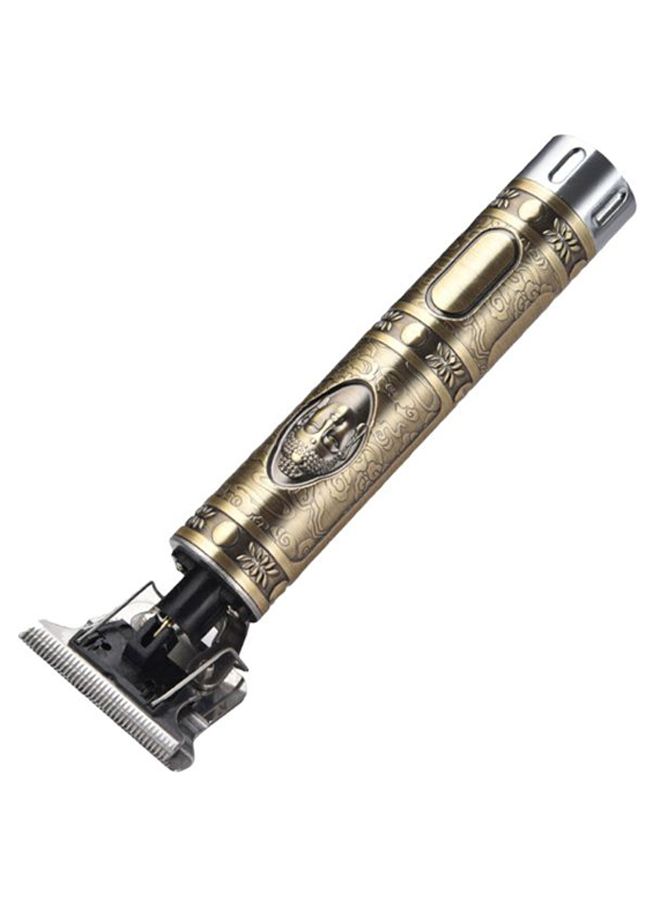T-Blade Electric Hair Trimmer Gold/Black/Silver 25cm - Image 2