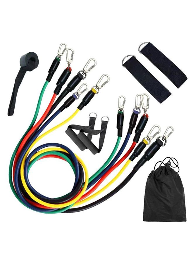 Kanteen Store 11-Piece Resistance Exercise Bands Set - Image 1