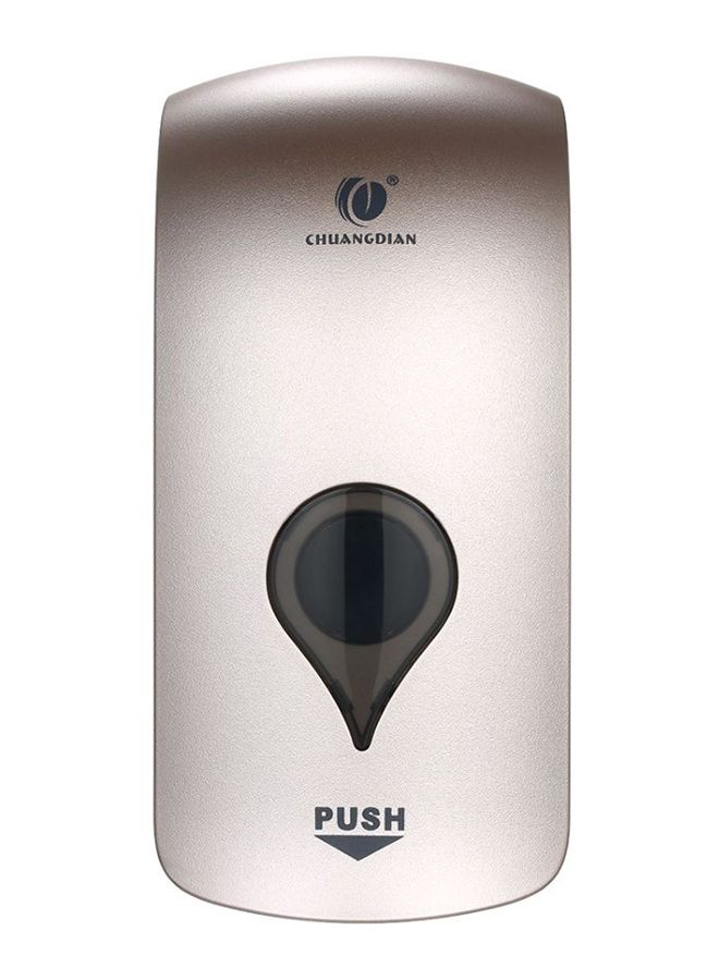 CHUANGDIAN Wall-Mounted Rinse-Free Soap Dispenser Brown 25cm  - Image 1