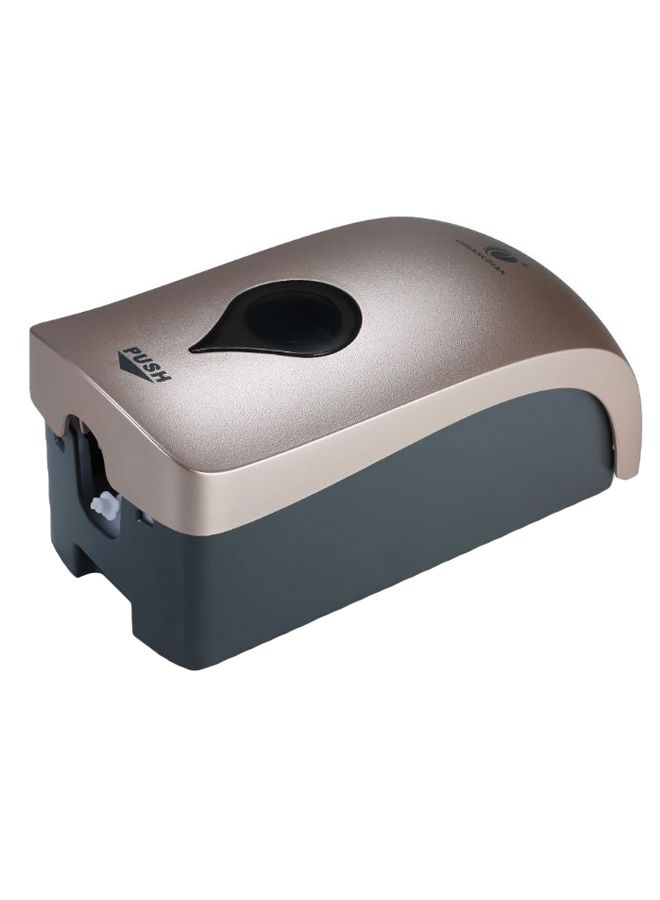 CHUANGDIAN Wall-Mounted Rinse-Free Soap Dispenser Brown 25cm  - Image 3