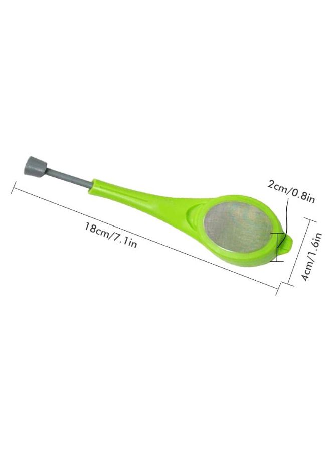 Extra Fine Mesh Tea Strainer Green 18cm  - Image 2