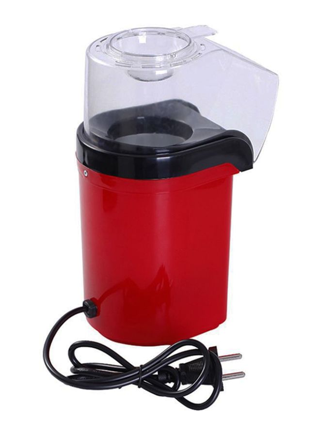 Healthy Hot Air Popcorn Maker 1200W H31933EU Red/Clear/Black - Image 1