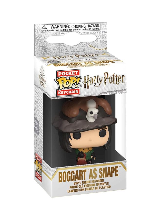 Funko POP! Boggart As Snape Figure Keychain Silver/Beige/Black - Image 2