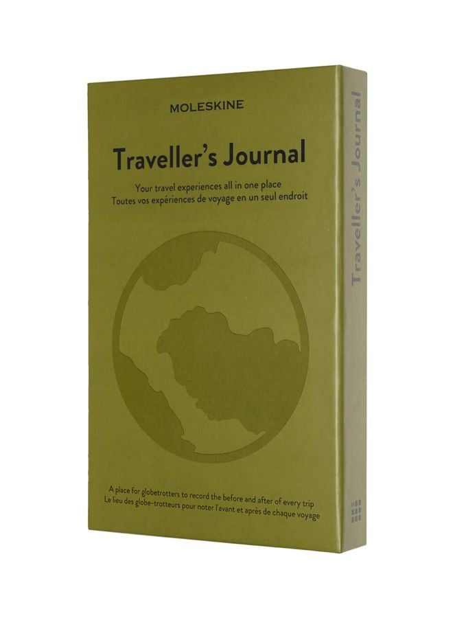 MOLESKINE Travel Journal Theme Notebook Moss Green - Image 2