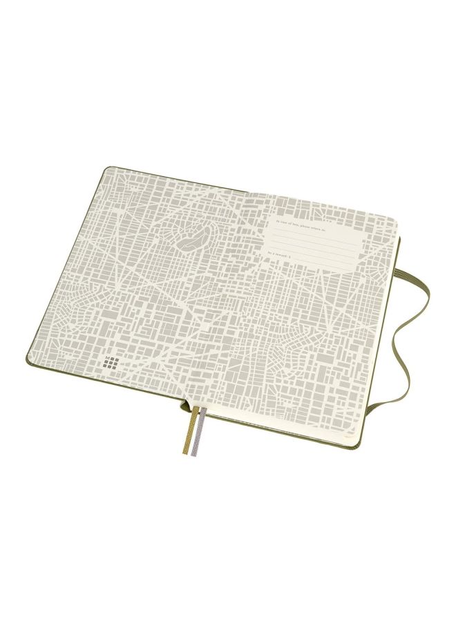 MOLESKINE Travel Journal Theme Notebook Moss Green - Image 4