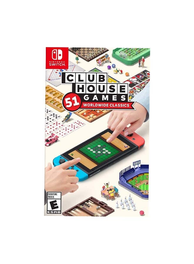 نينتندو لعبة الفيديو 'Clubhouse Games 51 Worldwide' (إصدار عالمي) - board_card_casino - nintendo_switch - Image 1