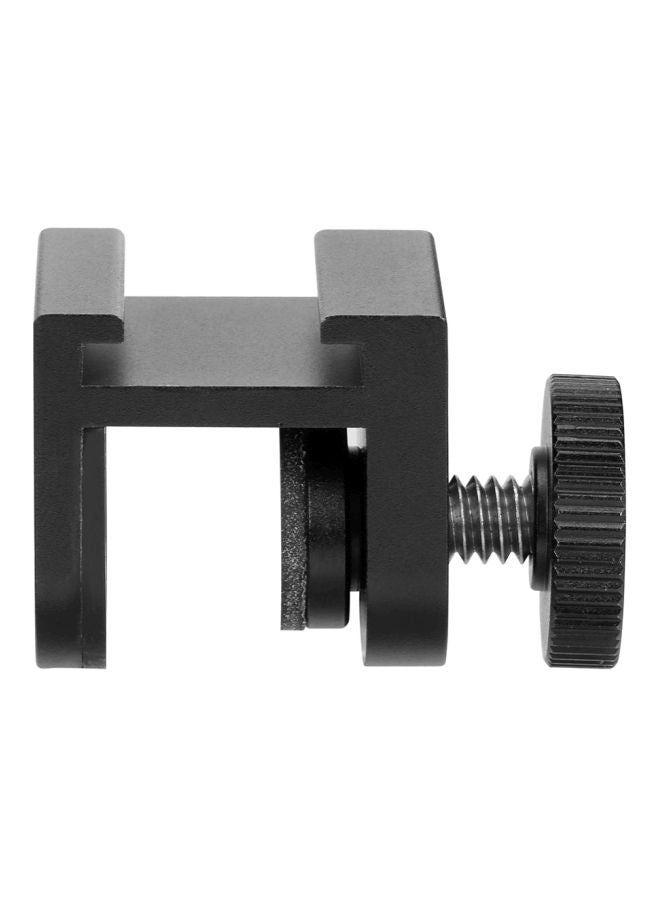 BOYA BY-C12 Universal Smartphone Cold Shoe Bracket Black - Image 3