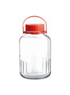 Pasabahce Harvest Jar Clear/Red 5Liters  - Image 2