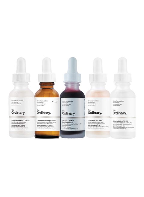5-Piece The Ordinary Face Serum Set Multicolour
