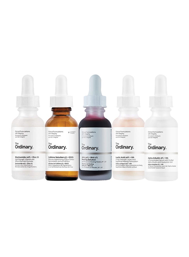 5-Piece The Ordinary Face Serum Set Multicolour