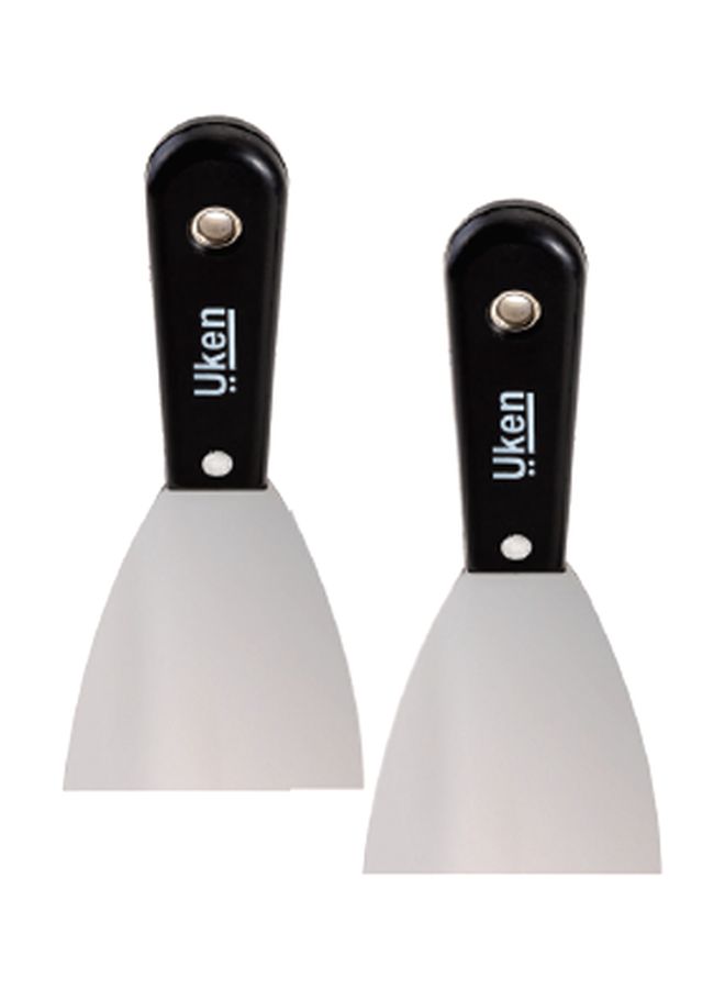Scraper With Plastic Handle Black 3inch