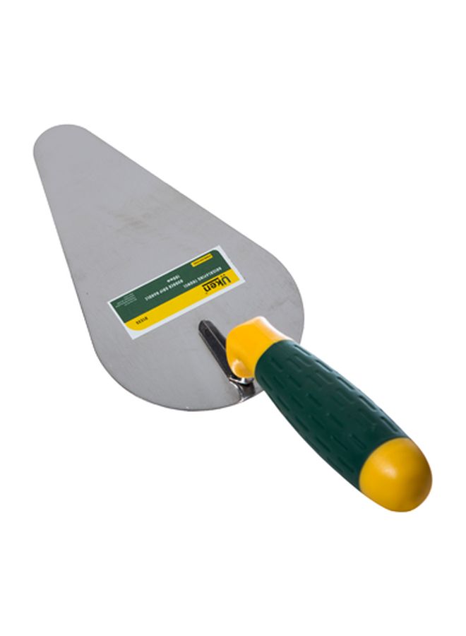 Stainless Steel Masonary Trowel Green/Yellow/Silver 150mm Green/Yellow/Silver 150mm