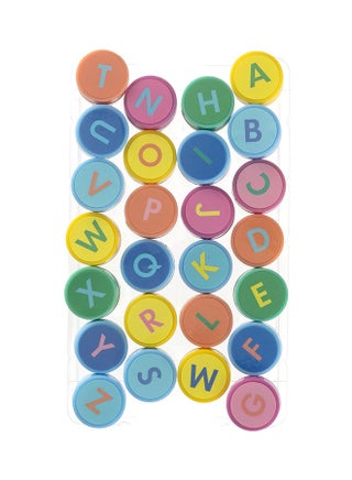 26-Piece Stamps Set Multicolour - v1592743274/N38652459A_1