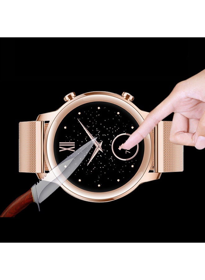 Foxcon 3-Piece TPU Full Coverage Soft Ultra Thin Anti Shock Screen Protector For Honor Magic 2 42mm Clear - Image 3