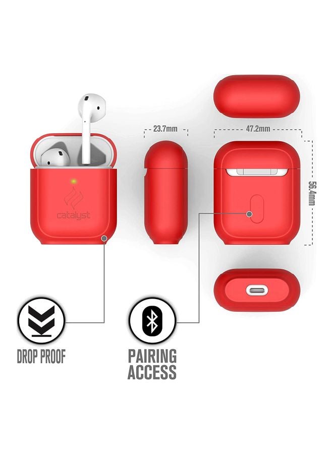 Catalyst Looo Themed Standing Case For Apple AirPods 1/2 Flame Red - Image 3