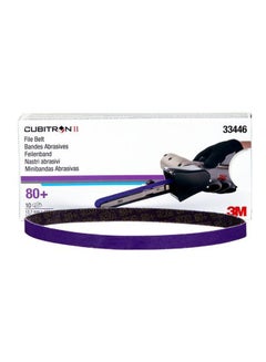 3M 10-Piece Cubitron II File Belt Set Purple 