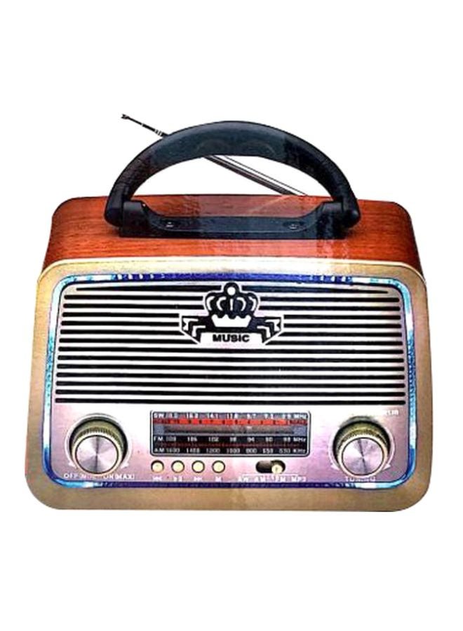 DLC Bluetooth Radio Speaker Black/Silver/Gold 
