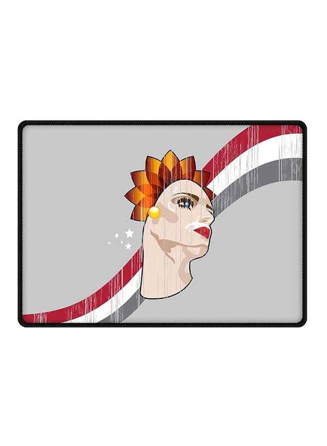 Stylizedd Lady Liberty Mouse Pad With Non Slip Rubber Base Multicolour
